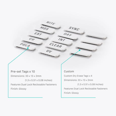 Tilta Filter and Camera Tags Kit (TA-FTK) フィルター/カメラタグキット