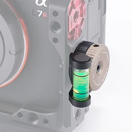 [生産終了] 回転式バブル水準器 Tilta Rotatable Bubble Level (TA-RBL-B)
