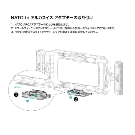 Khronos NATO to アルカスイス アダプター (TA-NATO-ARCA-SG)