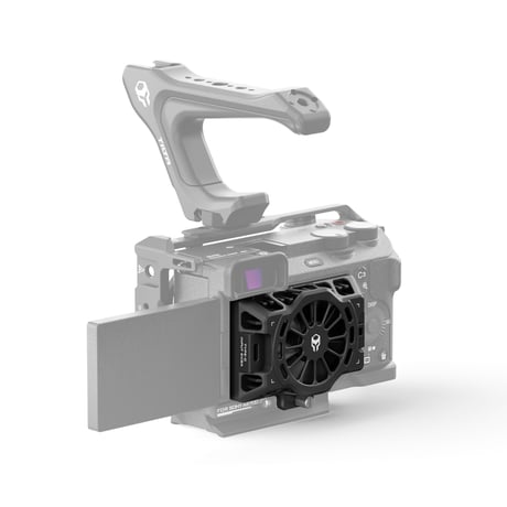 [在庫限り]ソニー α6700用冷却システム Cooling System for Sony a6700 – Black(TA-T54-CS-B)