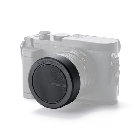 [在庫限り]Leica Q3用レンズキャップ テクスチャ柄 Lens Cap (TA-T76-LC2-B)