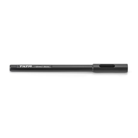 Tilta 15mm to 12mm DJI Rod Adapter (20cm) – Black (TA-12RA-20-B)