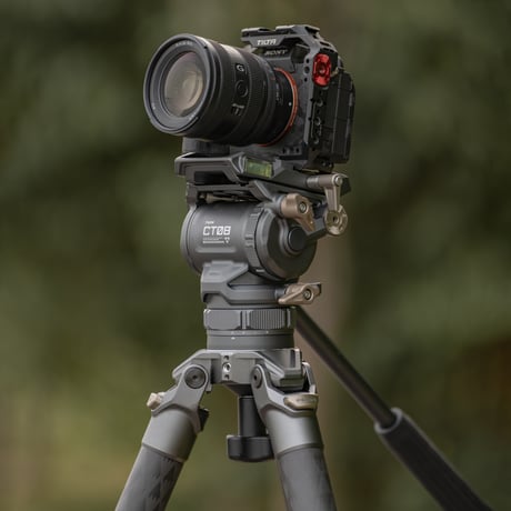 カーボン三脚[CT08] 75mm Cine Fluid Head with 3-Stage Carbon Fiber Tripod Legs (TT-CT08-75)