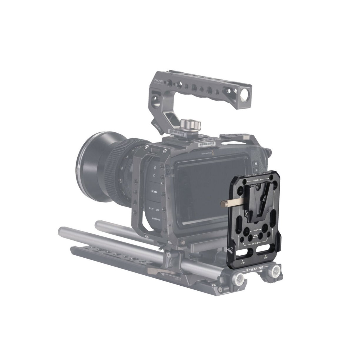 Tiltaing Mini V-Mount Battery Plate (TA-MBP-V) Tiltaing Mini V-Mount Battery Plate (TA-MBP-V)