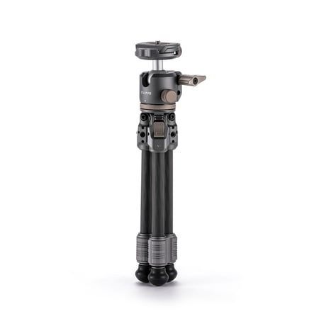 テーブルトップ三脚キット Tabletop Ball Head with 1-Stage Carbon Fiber Tripod Legs (3KG)  (TT-BT03-FB)