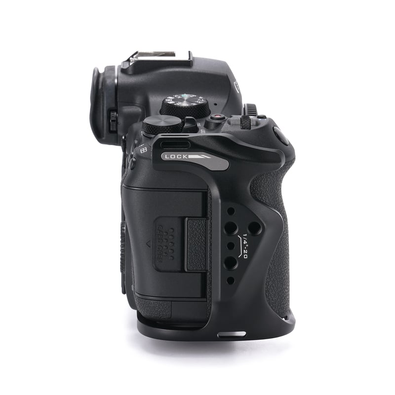 キヤノン EOS R6 Mark III用ハーフカメラケージ - ブラック (TA-T99-H