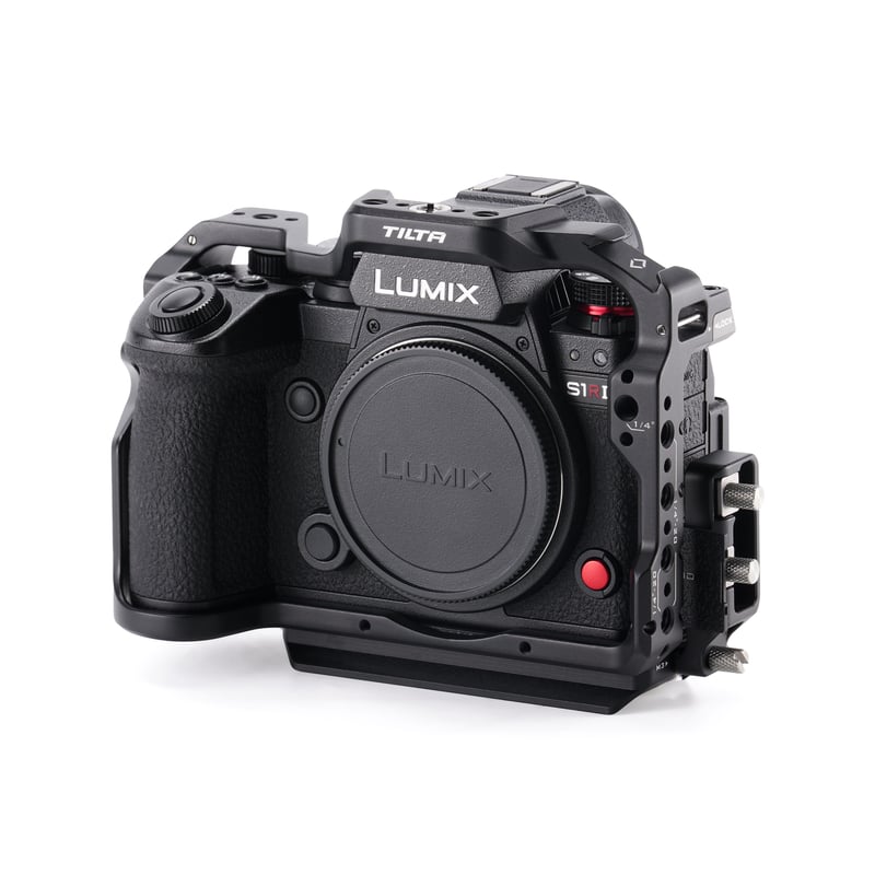 パナソニック LUMIX S1RII用フルカメラケージ (TA-T80-FCC-B) S5II
