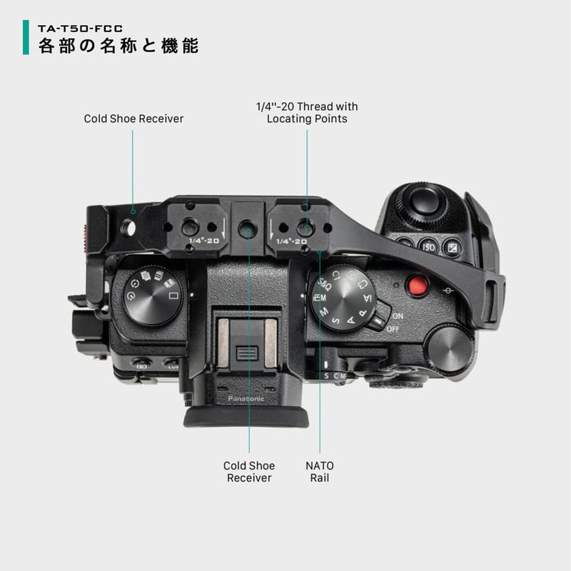 Full Camera Cage for Panasonic S5 II/IIX (TA-T5