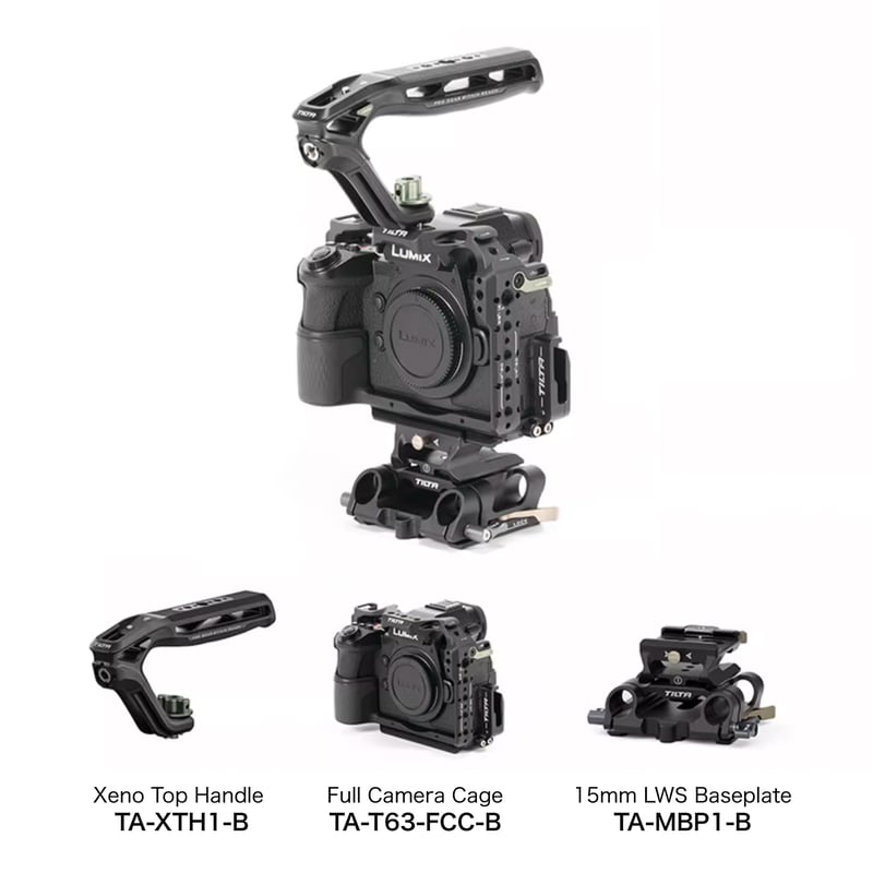 パナソニック LUMIX G9 PRO II用ケージ ベーシックキット Camera Cage パナソニック LUMIX G9 PRO II用ケージ ベーシックキット Camera Cage