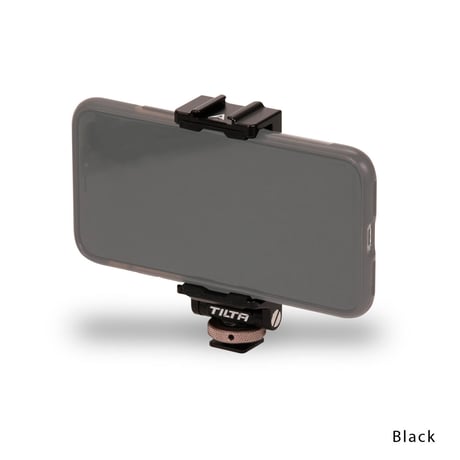 Tiltaing Adjustable Cold Shoe Phone Mounting Bracket - Black (TA-PMB-B)