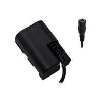 Canon LP-E6 Dummy Battery to 5.5/2.1mm DC Female Cable (DB-LPE6-DCF21)