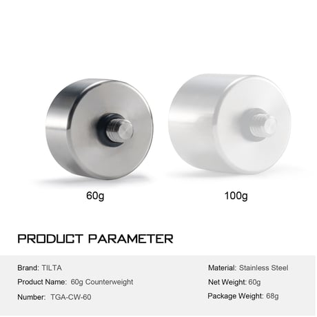 60g Counterweight (TGA-CW-60)