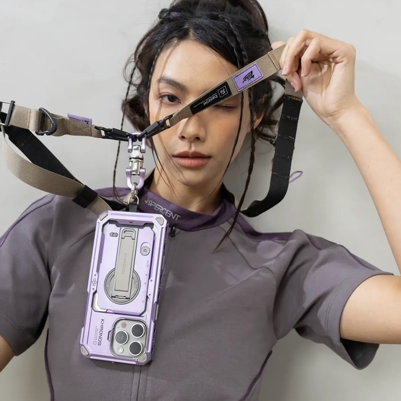 その他 marron 限定カラー】 Khronos iPhone 16 Pro/Pro Max Case (ラベン