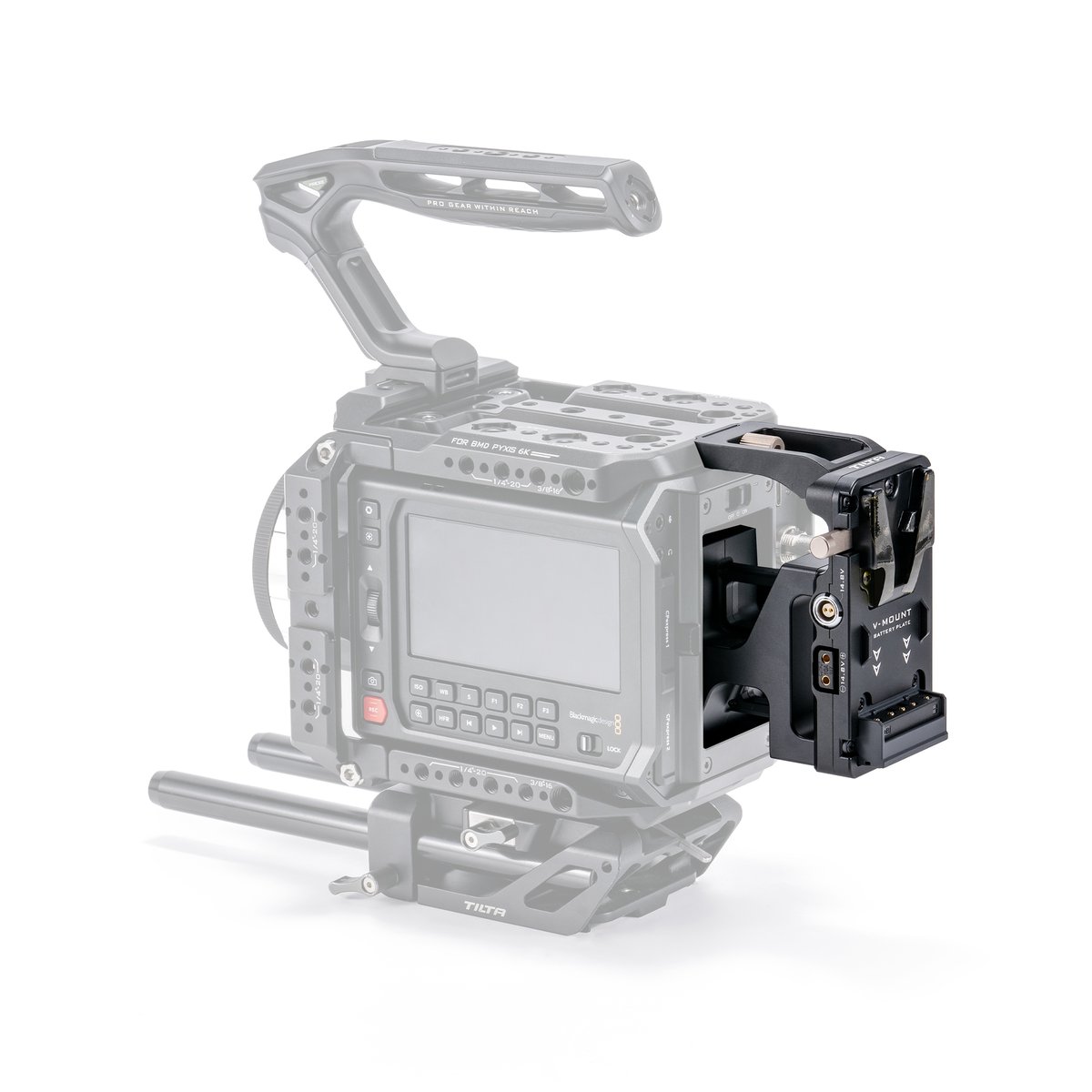 Blackmagic PYXIS 6K用Vマウントバッテリープレート (ES-T21-BP-V Blackmagic PYXIS 6K用Vマウントバッテリープレート (ES-T21-BP-V