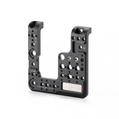 Side Mounting Plate for Sony FX6 (ES-T20-SMP) ソニー FX6用サイドマウントプレート