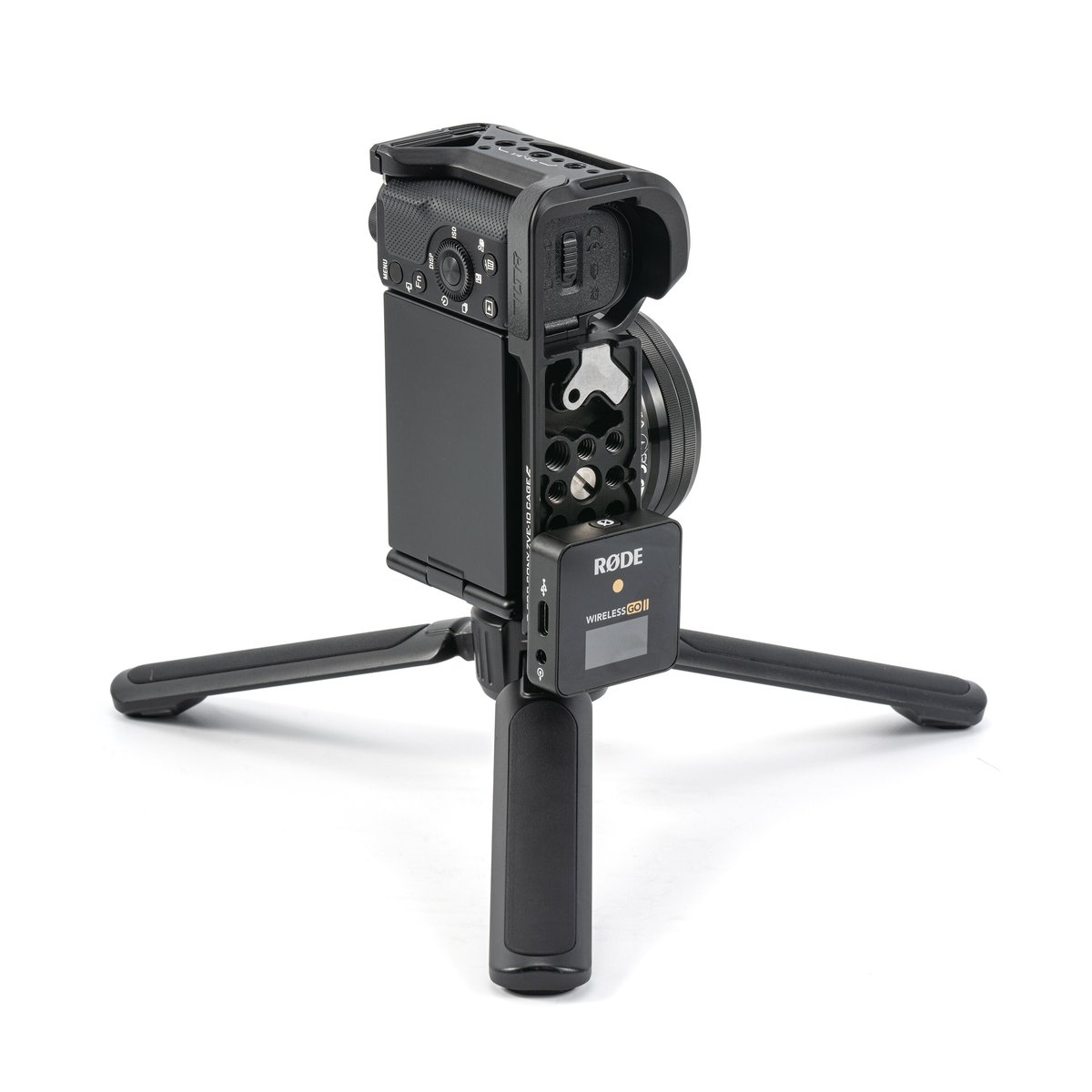 【VLOGフルセット】SONY ZVE10➕三脚•レンズ•掃除セット•収納ケース VLOGフルセット】SONY ZVE10➕三脚•レンズ•掃除セット•収納