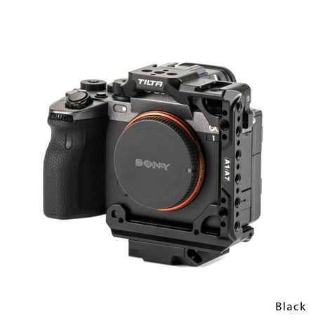Half Camera Cage for Sony a1  (TA-T23-HCC-B) a1、a7S III、a7R III、a7R IV、a7 III対応ハーフケージ