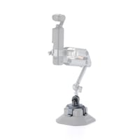 Rosette Mounting Bracket for Electronic Suction Cup (4.5") - Titanium Gray (HDA-RMB-45-TG)