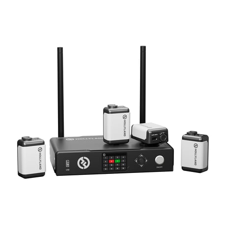 Hollyland ワイヤレスタリーシステム Wireless Tally System-4 Lights (タリーライト x4 タリーステーション x1)
