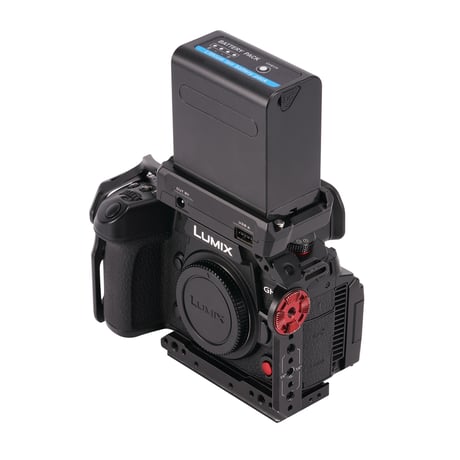 TILTA F970 Battery Plate V2 - Black (TA-BTP2-F970-B) NP-Fシリーズバッテリー用アダプタープレート