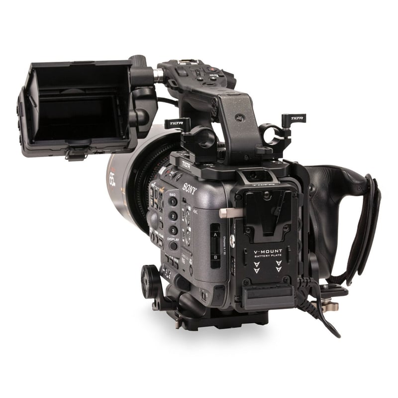 【新品】カメラケージ SONY FX6 ベーシックキット＆バッテリープレイス Introducing the Camera Cage for Sony FX6 | TILT