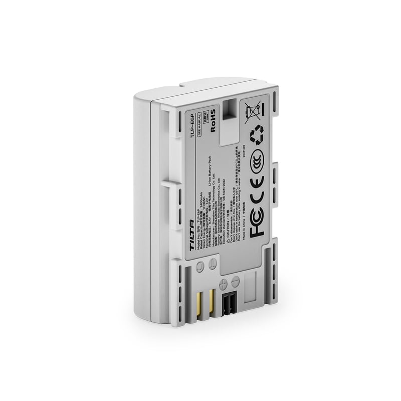 LP-E6P互換USB-C充電式カメラバッテリー Tilta LP-E6P Battery