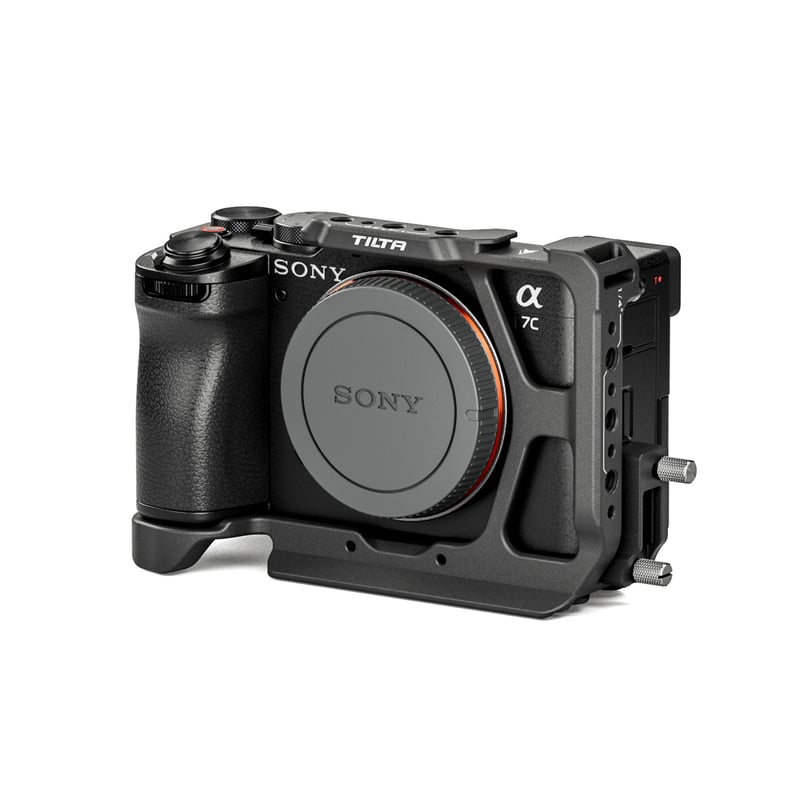 ソニー a7C II / a7C R用ハーフカメラケージ (TA-T60-HCC-B/TG) ソニー a7C II / a7C R用ハーフカメラケージ (TA-T60-HCC-B/TG)