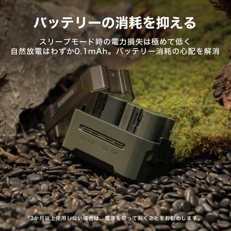 NP-W235用ポータブル4連充電器 Tilta Portable Charging Station for NP-W235 (4 Channel) - Green (TBC-W235-GN)