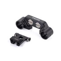Tiltaing Dual 15mm Rod Holder Attachment - Black (TA-DRH-B)