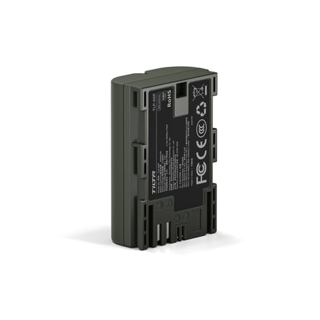 LP-E6P互換USB-C充電式カメラバッテリー Tilta  LP-E6P Battery with USB-C Input (2400mAh) - Green (TLP-E6P-GN)
