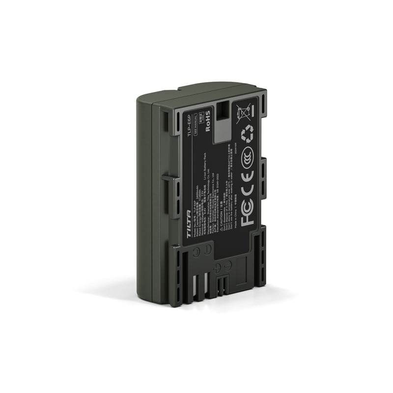 LP-E6P互換USB-C充電式カメラバッテリー Tilta LP-E6P Battery