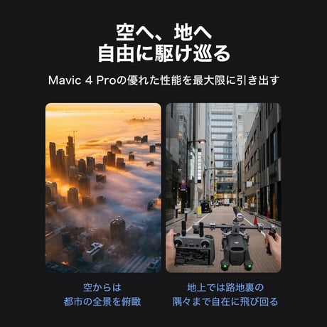 DJI Mavic 4 Pro用ハンドヘルド サポートシステム Handheld Support System (TA-T86-A-TW)