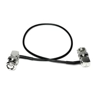BNC Right Angle to BNC Right Angle Cable (30cm) (TCB-RBNC-RBNC-30)