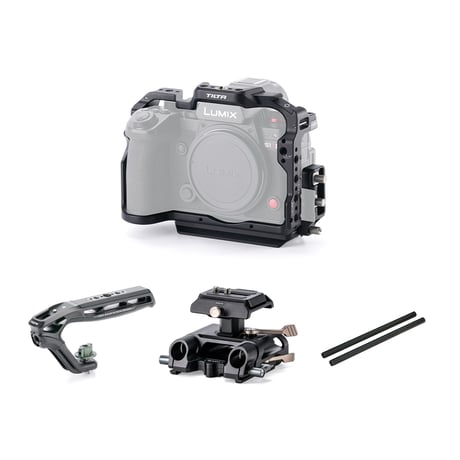 パナソニック LUMIX S1RII用カメラケージ ベーシックキット  Camera Cage Base Kit (TA-T80-A-B) S5II/S5IIX/G9II/S1II/S1IIE対応対応