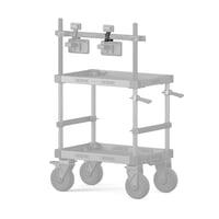 デュアルアクセサリー マウンティングブラケット Dual Accessory Mounting Bracket for Boulder Camera Cart - Black (TC-DMB-B)