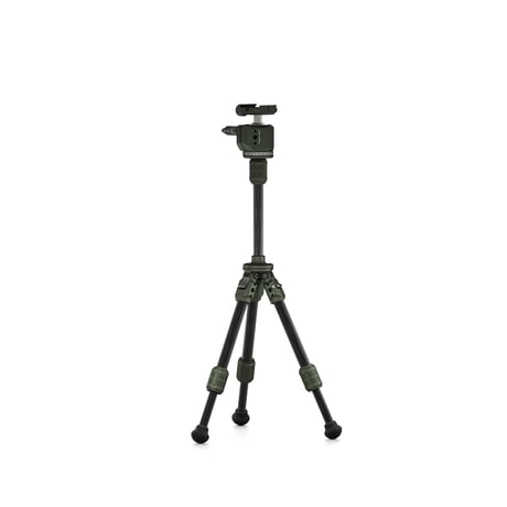 [在庫限り] 延長ポール付テーブルトップ三脚キットTabletop Ball Head with 1-Stage Carbon Fiber Tripod Legs (TT-BT03E-FB)