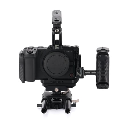 キヤノン EOS R6 V用カメラケージ プロキット (TA-T102-B-B)  [トップ・サイドハンドル/ベースプレート付属]