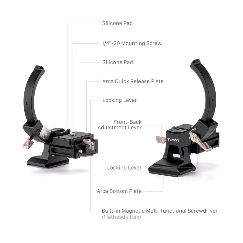 水平垂直切り替えマウントプレート Tilta Adjustable Vertical Came