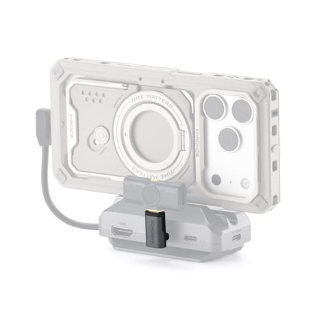 TILTA Khronos Type-C アダプタ L字 USB-C to C 変換コネクタ　10Gbps/140W高速充電/4K60Hz映像出力  (TK-90UA-SG)