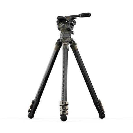 カーボン三脚[CT08] 75mm Cine Fluid Head with 3-Stage Carbon Fiber Tripod Legs (TT-CT08-75)
