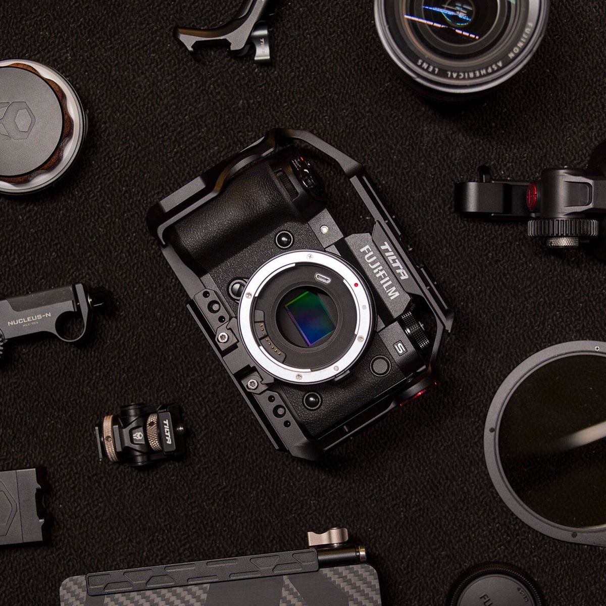Full Camera Cage for Fujifilm X-H2S - Black (TA
