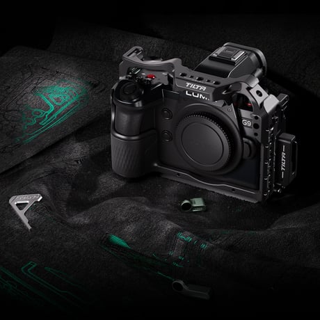 【在庫限り】パナソニック LUMIX G9 PRO II用フルカメラケージ Full Camera Cage for Panasonic G9 II - Black (TA-T63-FCC-B)