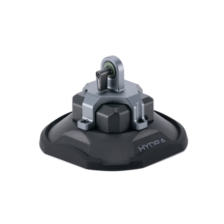 Hydra Alien Mini用 ロゼットブラケット付き4.5インチ電子サクションカップ (HDA-ESC45-RMB-TG)