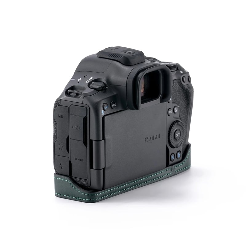 キヤノン R5 Mark II用レザーケース (TA-T68-LCC-B/-GN) Leath