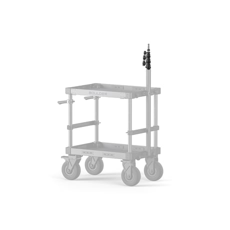 Boulder カメラカート用 軽量ベビーピンスタンド　Lightweight Baby Pin Stand for Boulder Camera Cart – Black (TC-LBS-B)