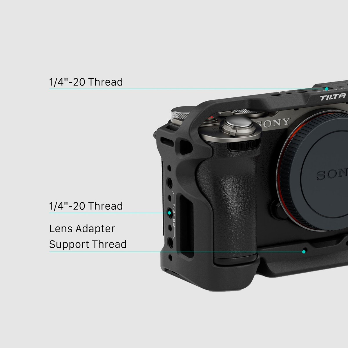ソニーα7cボディ、Smallrigケージ、ワイド保証2026年10月 痛