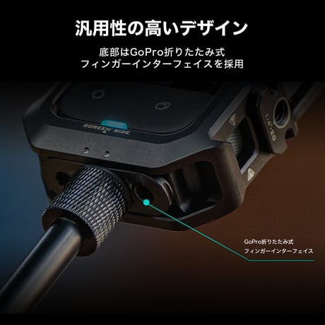 [在庫限り]Insta360 X4用フルカメラケージ　Full Camera Cage for Insta360 X4 - Black (TA-T67-FCC-B)
