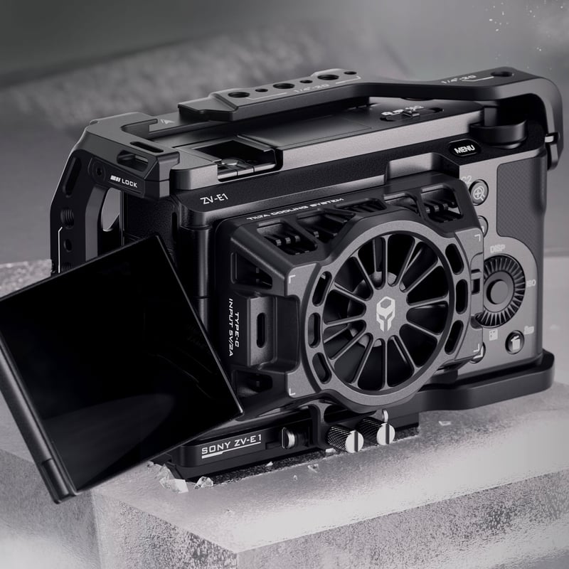 SONY ZV-E1 おまけ有り(ケージ＋冷却システム) SONY ZV-E1 おまけ有り(ケージ＋冷却システム) - メルカリ