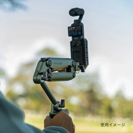 Hydra Alien Mini用 手持ちハンドル Handheld Handle for Hydra Alien Mini – Titanium Gray (HDA-T15-HH-TG)