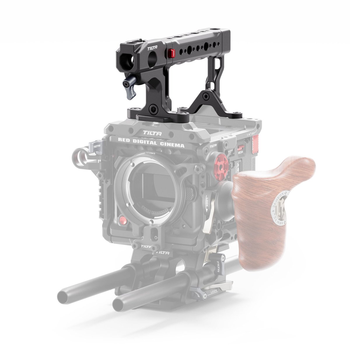 Foldable Top Handle for RED KOMODO-X – Black (T